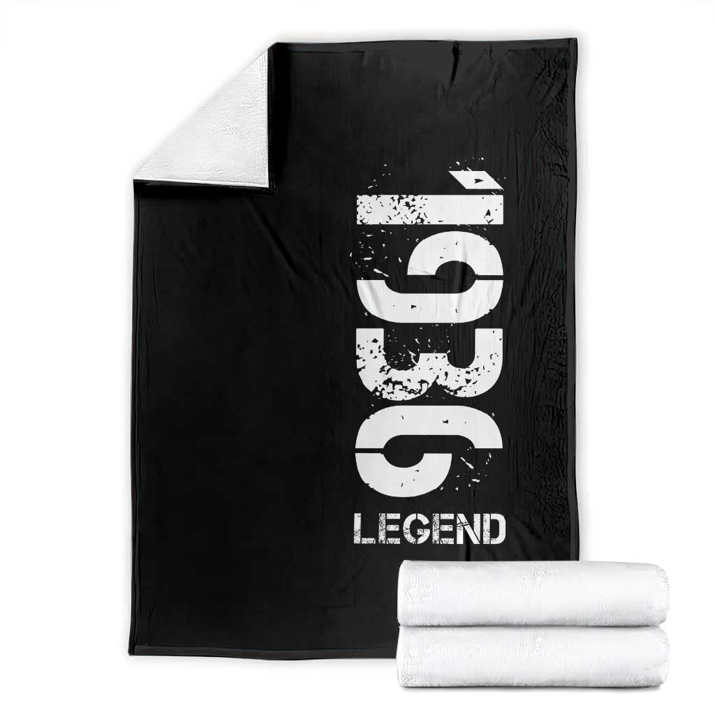 Vintage 1936 Legend Throw Blanket 90th Birthday Gifts Special Milestone TS11 Black Print Your Wear