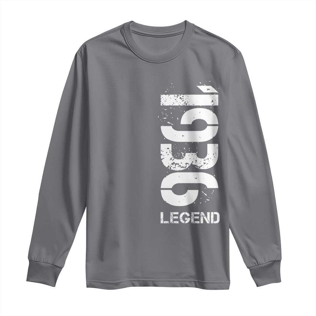 Vintage 1936 Legend Long Sleeve Shirt 90th Birthday Gifts Special Milestone