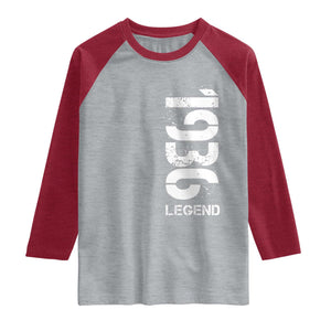 Vintage 1936 Legend Raglan Shirt 90th Birthday Gifts Special Milestone