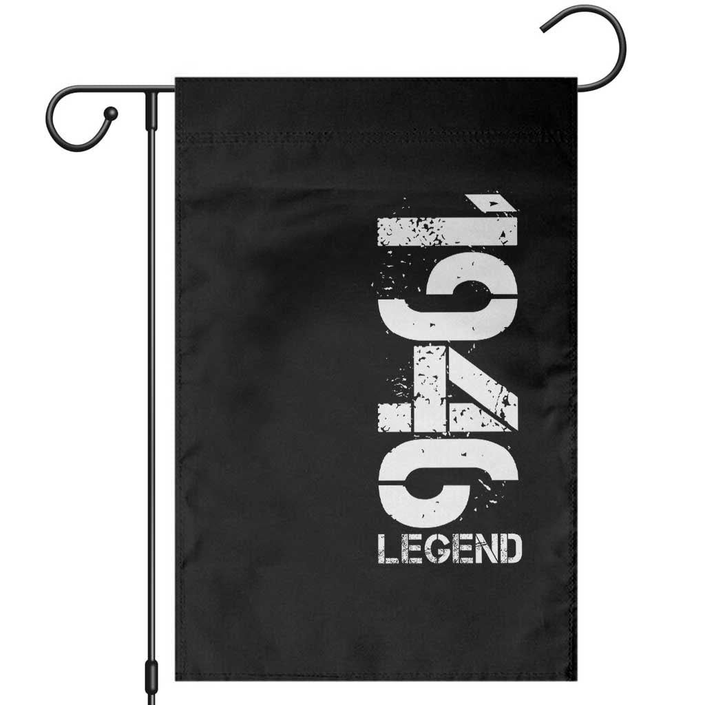 Vintage 1946 Legend Garden Flag 80th Birthday Gifts Special Milestone