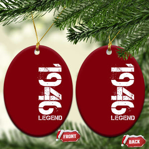 Vintage 1946 Legend Ceramic Ornament 80th Birthday Gifts Special Milestone