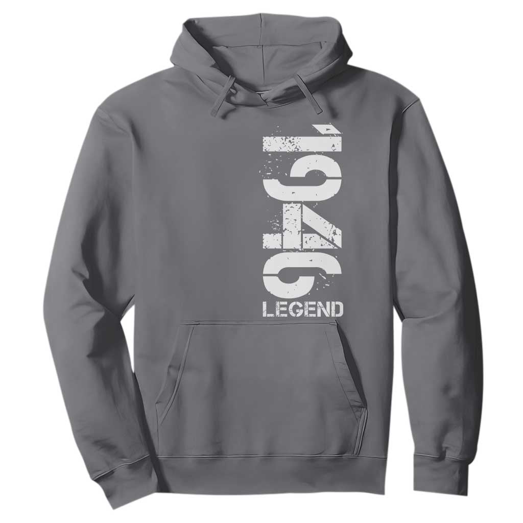 Vintage 1946 Legend Hoodie 80th Birthday Gifts Special Milestone