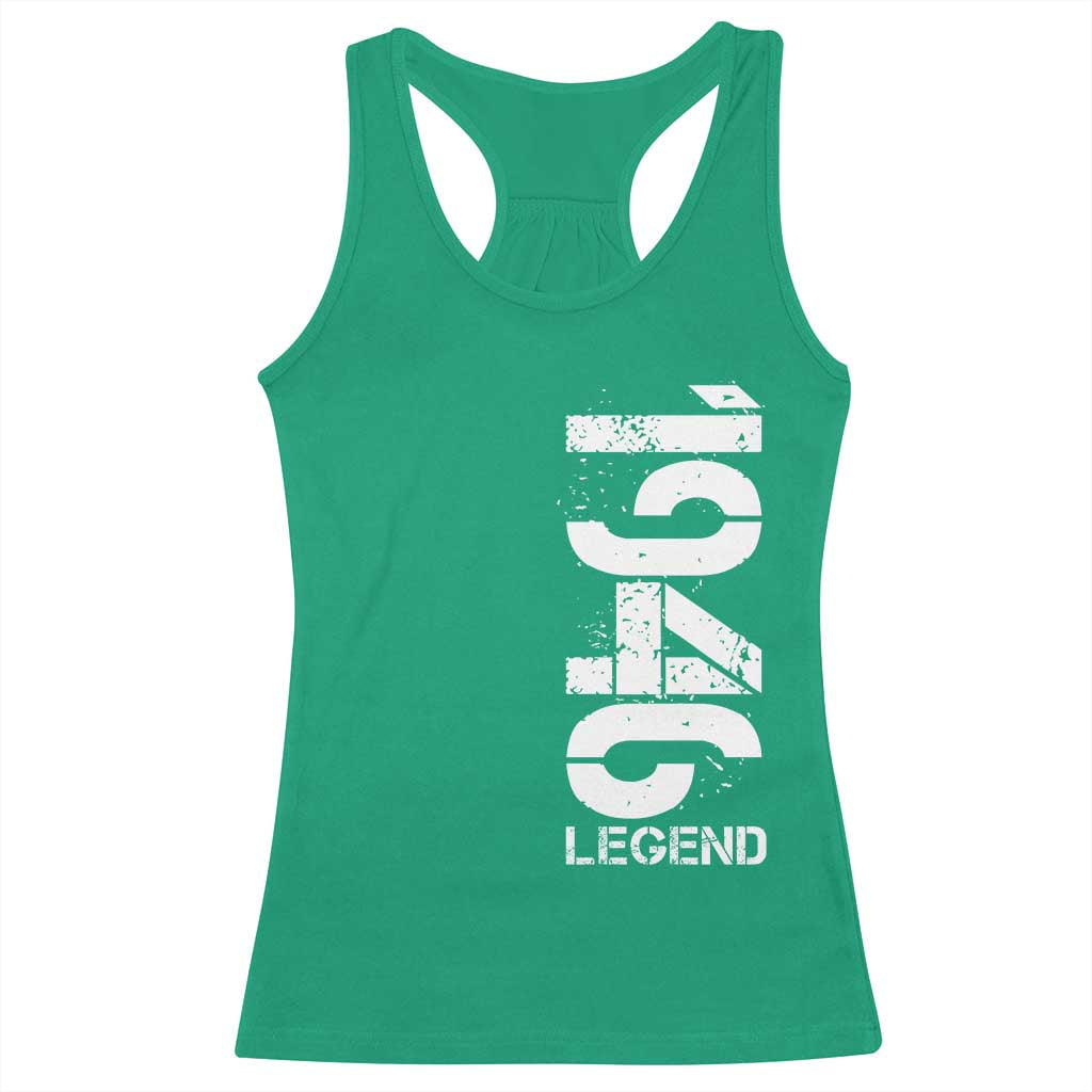 Vintage 1946 Legend Racerback Tank Top 80th Birthday Gifts Special Milestone