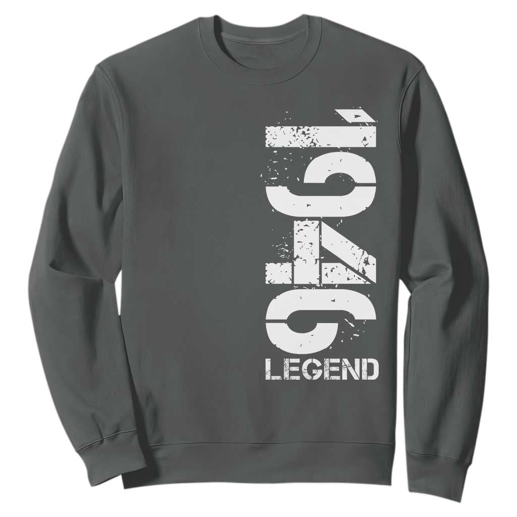 Vintage 1946 Legend Sweatshirt 80th Birthday Gifts Special Milestone