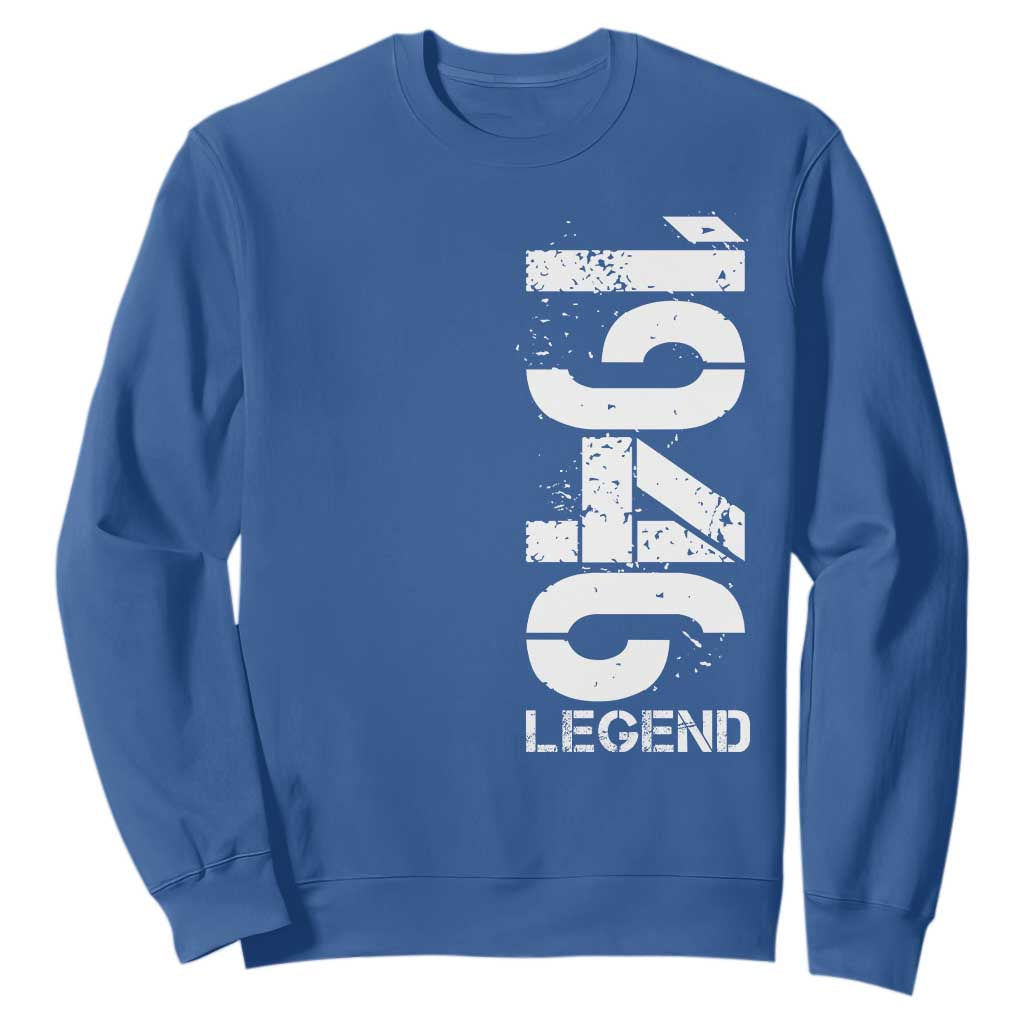 Vintage 1946 Legend Sweatshirt 80th Birthday Gifts Special Milestone