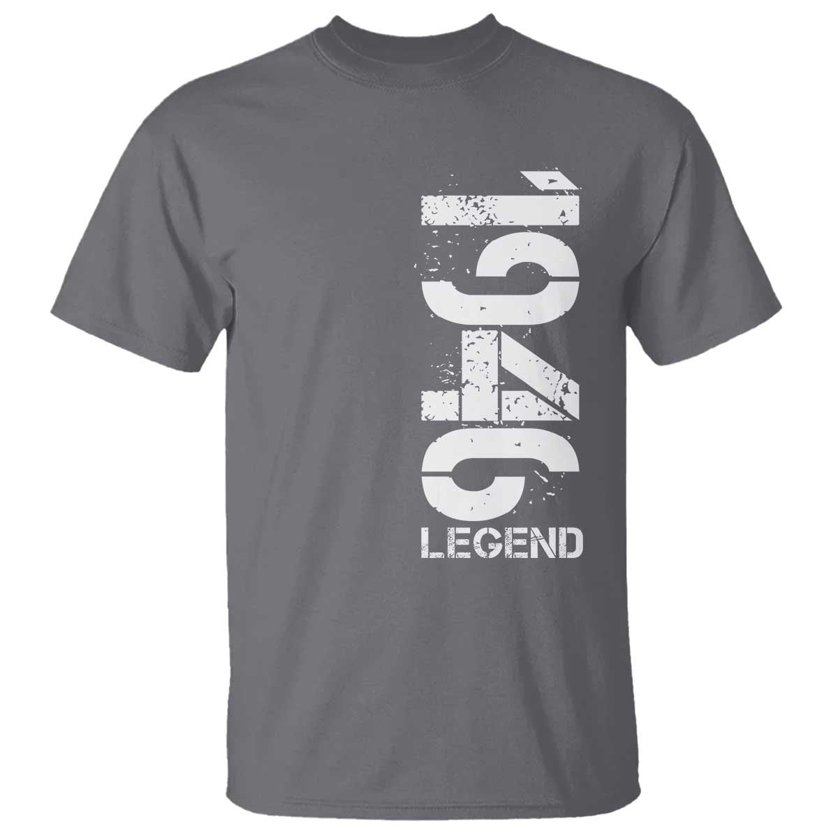 Vintage 1946 Legend T Shirt 80th Birthday Gifts Special Milestone TS11 Charcoal Print Your Wear