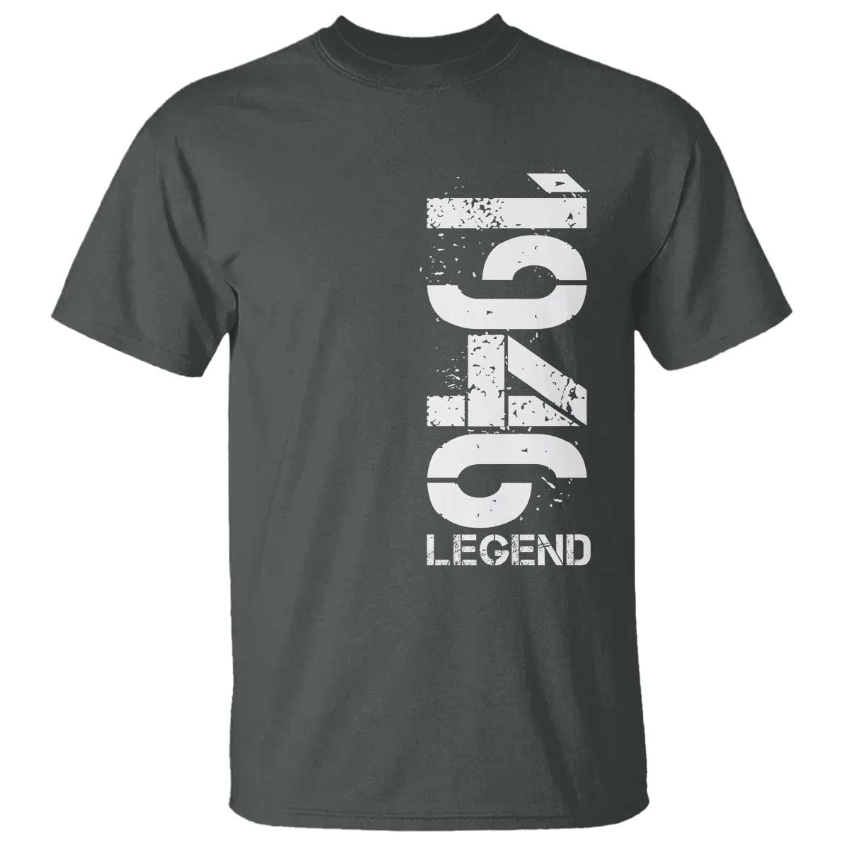 Vintage 1946 Legend T Shirt 80th Birthday Gifts Special Milestone TS11 Dark Heather Print Your Wear