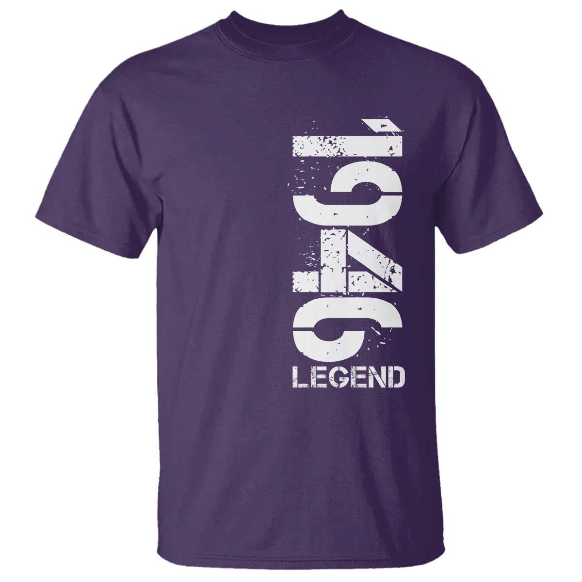 Vintage 1946 Legend T Shirt 80th Birthday Gifts Special Milestone TS11 Purple Print Your Wear