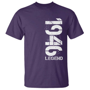 Vintage 1946 Legend T Shirt 80th Birthday Gifts Special Milestone TS11 Purple Print Your Wear