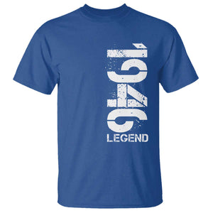 Vintage 1946 Legend T Shirt 80th Birthday Gifts Special Milestone TS11 Royal Blue Print Your Wear
