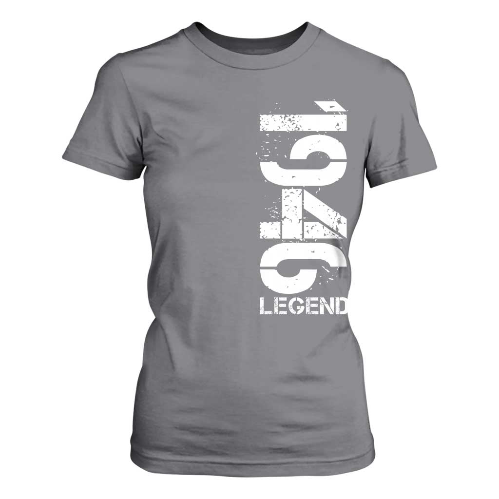 Vintage 1946 Legend T Shirt For Women 80th Birthday Gifts Special Milestone TS11 Charcoal Print Your Wear