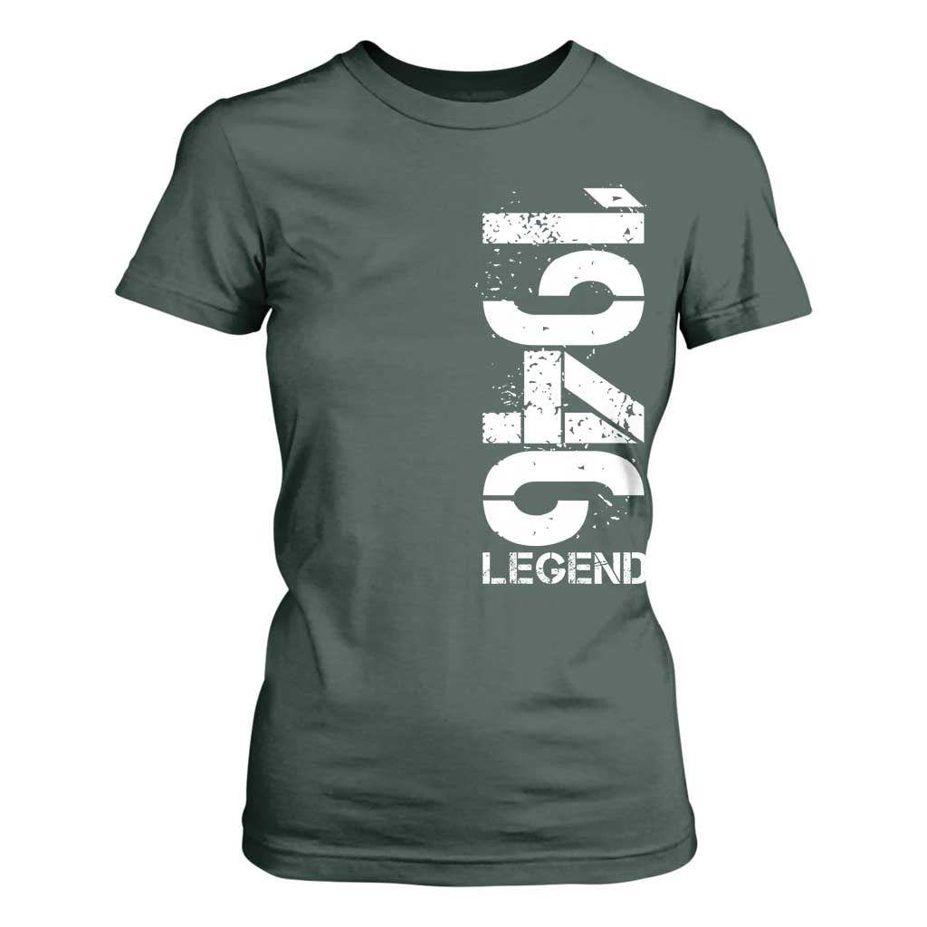Vintage 1946 Legend T Shirt For Women 80th Birthday Gifts Special Milestone TS11 Dark Forest Green Print Your Wear