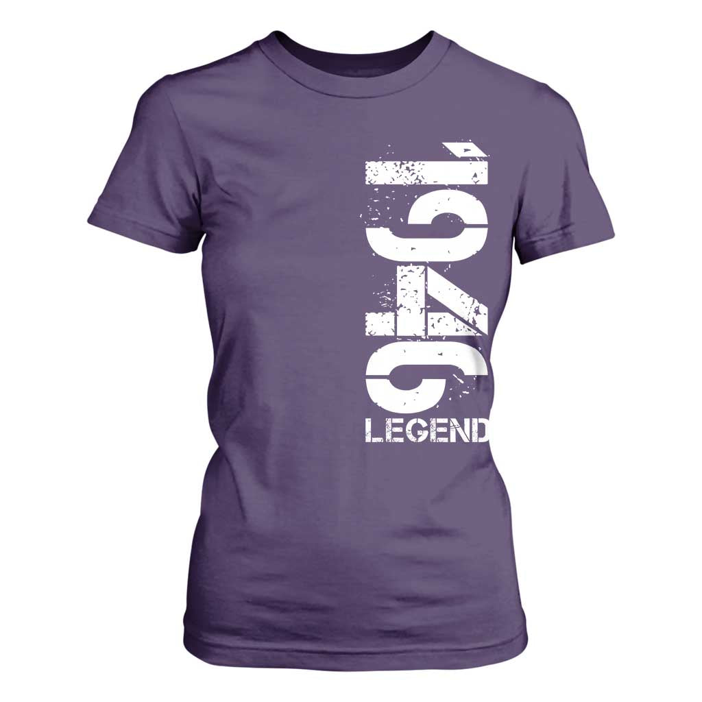 Vintage 1946 Legend T Shirt For Women 80th Birthday Gifts Special Milestone TS11 Purple Print Your Wear
