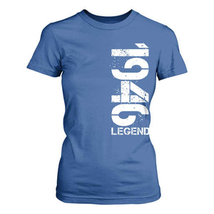 Vintage 1946 Legend T Shirt For Women 80th Birthday Gifts Special Milestone TS11 Royal Blue Print Your Wear