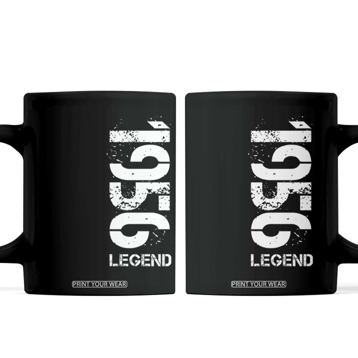 Vintage 1956 Legend Coffee Mug 70th Birthday Gifts Special Milestone TS11 Black Print Your Wear