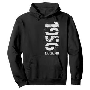 Vintage 1956 Legend Hoodie 70th Birthday Gifts Special Milestone TS11 Black Print Your Wear