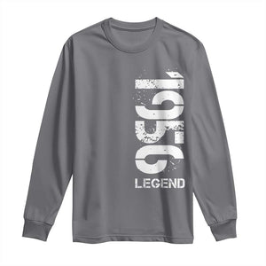 Vintage 1956 Legend Long Sleeve Shirt 70th Birthday Gifts Special Milestone TS11 Charcoal Print Your Wear