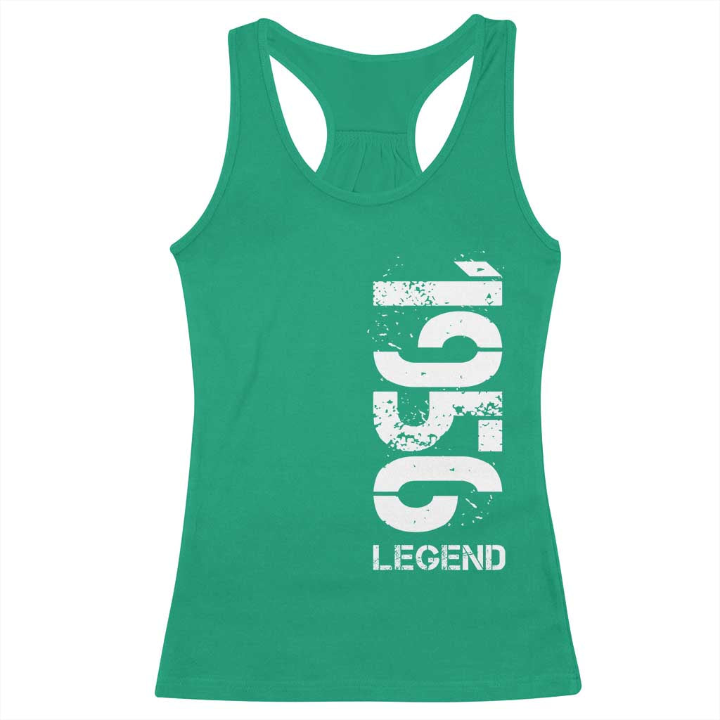 Vintage 1956 Legend Racerback Tank Top 70th Birthday Gifts Special Milestone