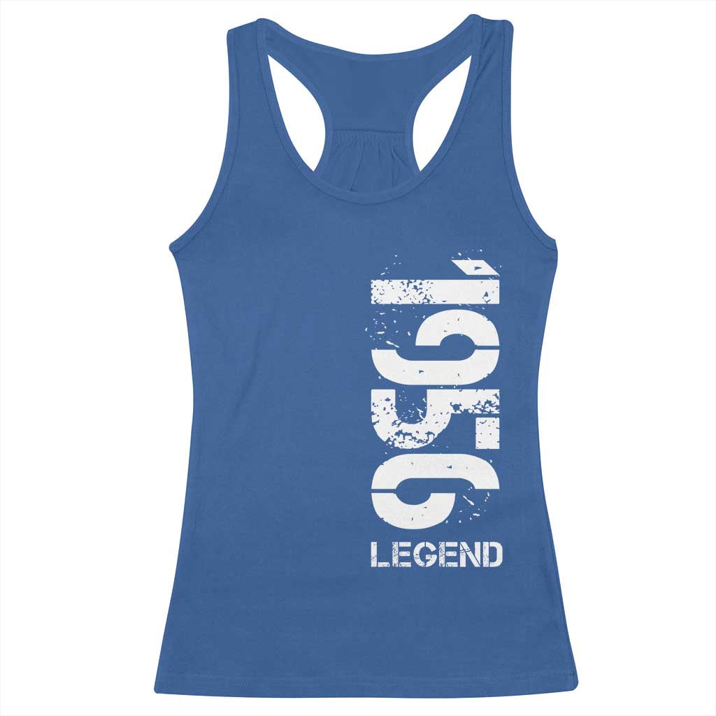 Vintage 1956 Legend Racerback Tank Top 70th Birthday Gifts Special Milestone