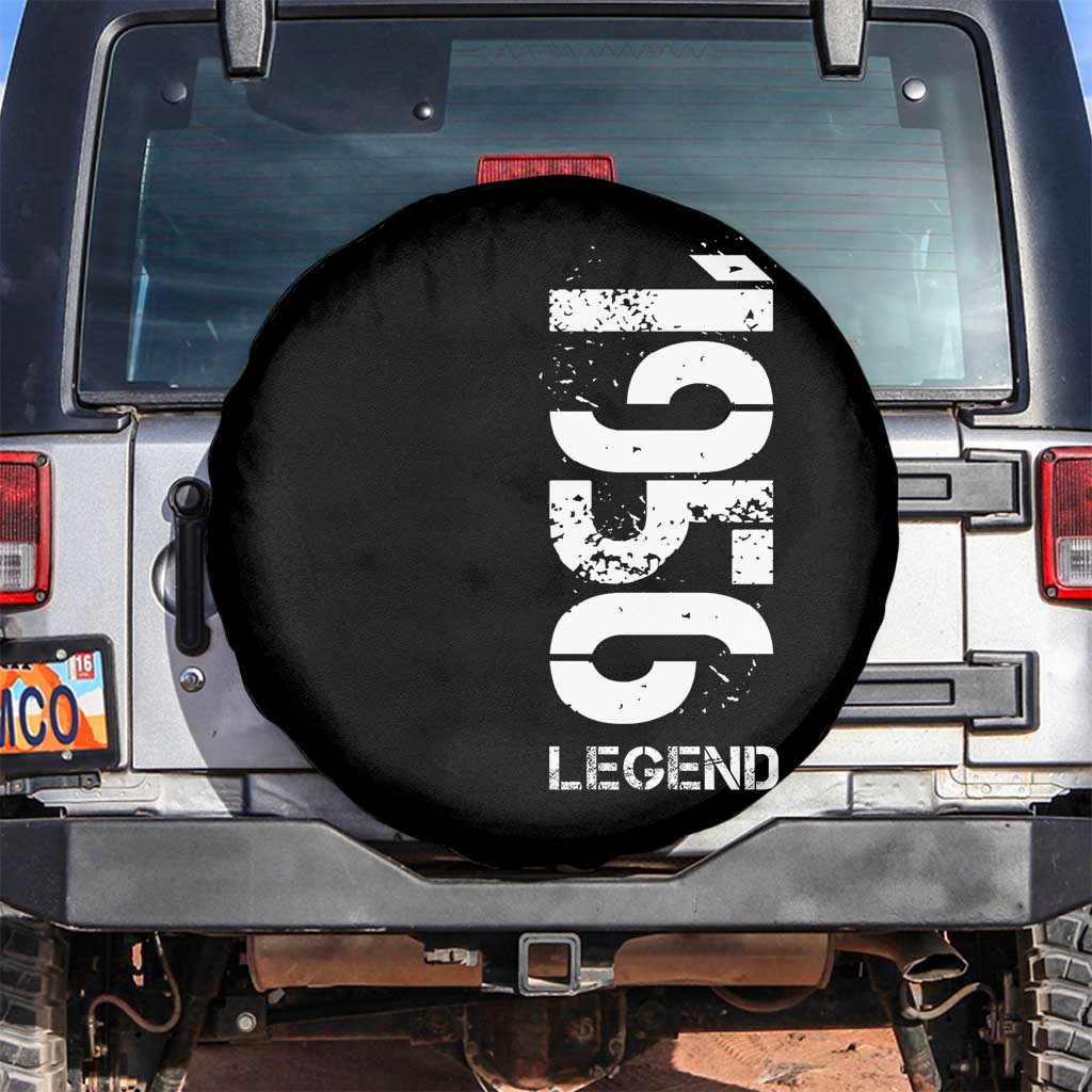 Vintage 1956 Legend Spare Tire Cover 70th Birthday Gifts Special Milestone TS11 No hole Black Print Your Wear
