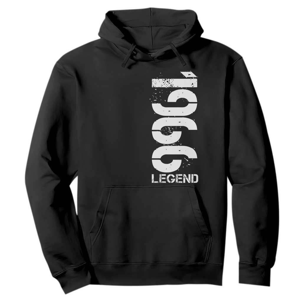 Vintage 1966 Legend Hoodie 60th Birthday Gifts Special Milestone TS11 Black Print Your Wear