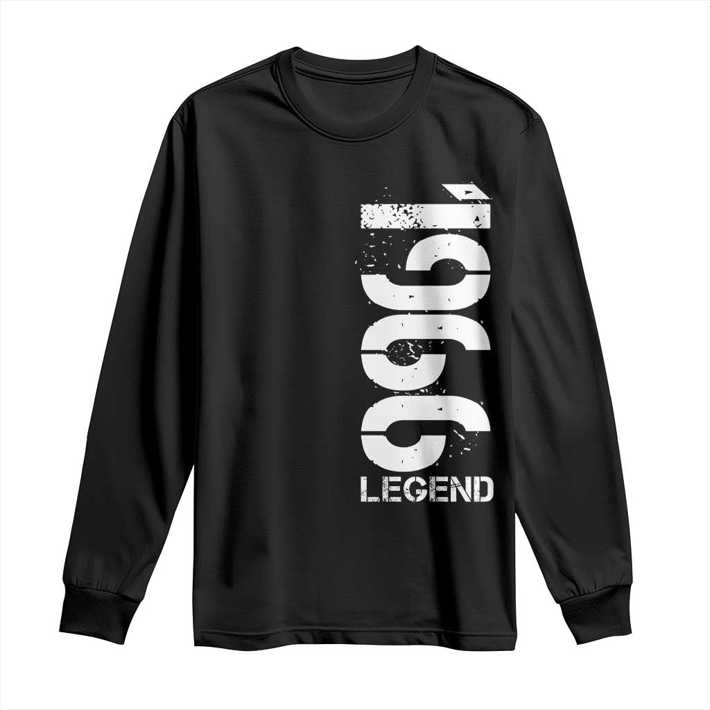Vintage 1966 Legend Long Sleeve Shirt 60th Birthday Gifts Special Milestone TS11 Black Print Your Wear