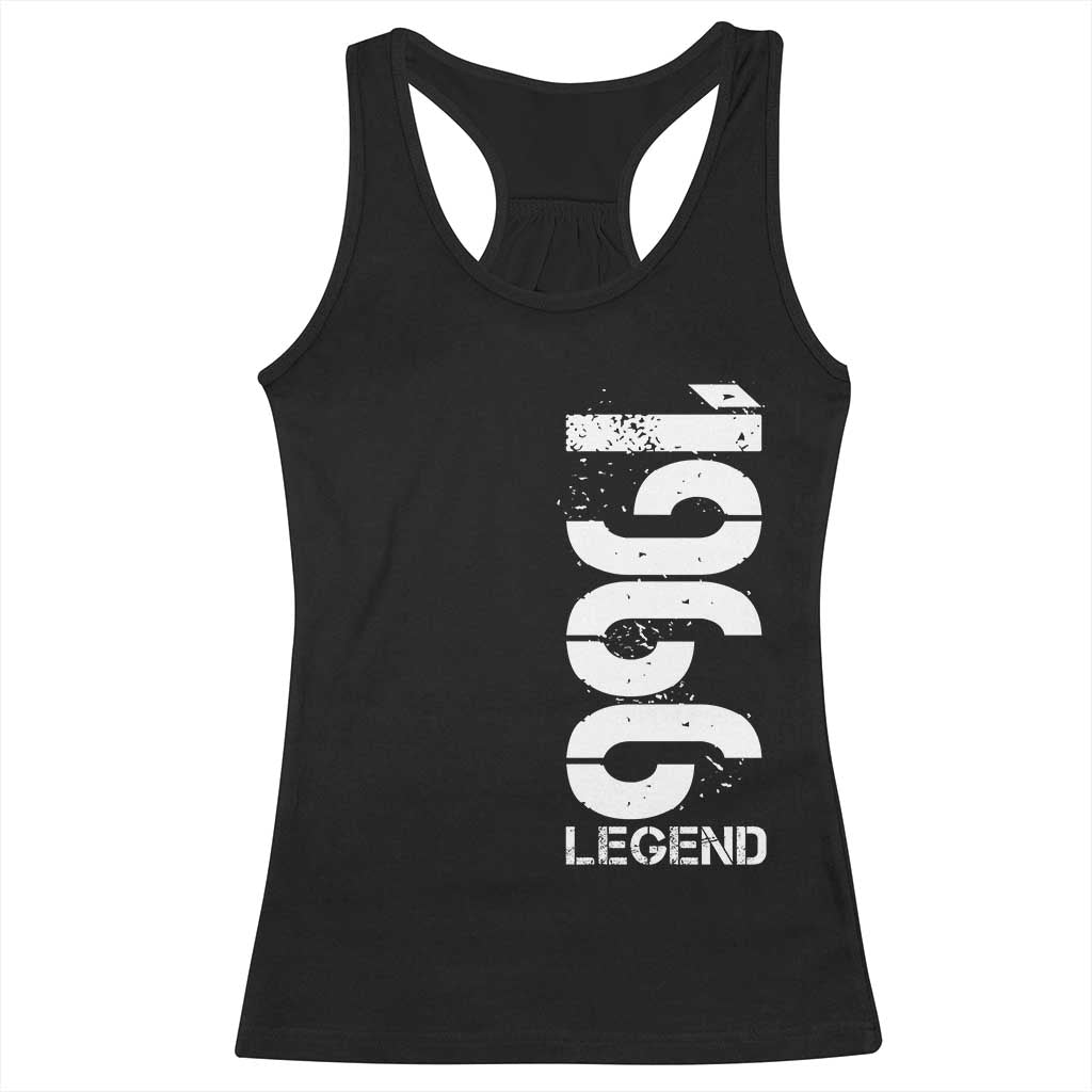 Vintage 1966 Legend Racerback Tank Top 60th Birthday Gifts Special Milestone TS11 Black Print Your Wear