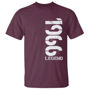 Vintage 1966 Legend T Shirt 60th Birthday Gifts Special Milestone