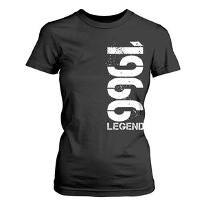 Vintage 1966 Legend T Shirt For Women 60th Birthday Gifts Special Milestone TS11 Black Print Your Wear