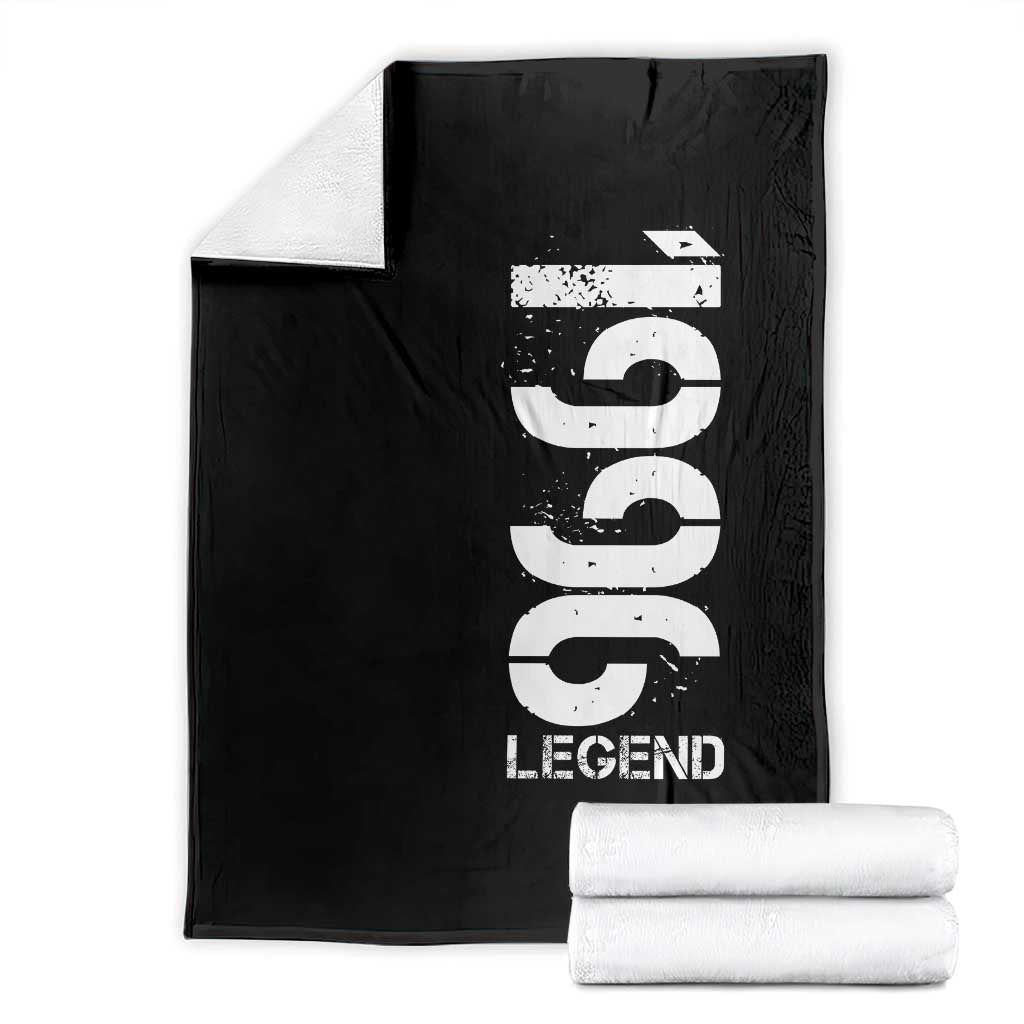 Vintage 1996 Legend Throw Blanket 30th Birthday Gifts Special Milestone
