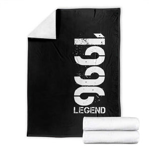 Vintage 1996 Legend Throw Blanket 30th Birthday Gifts Special Milestone