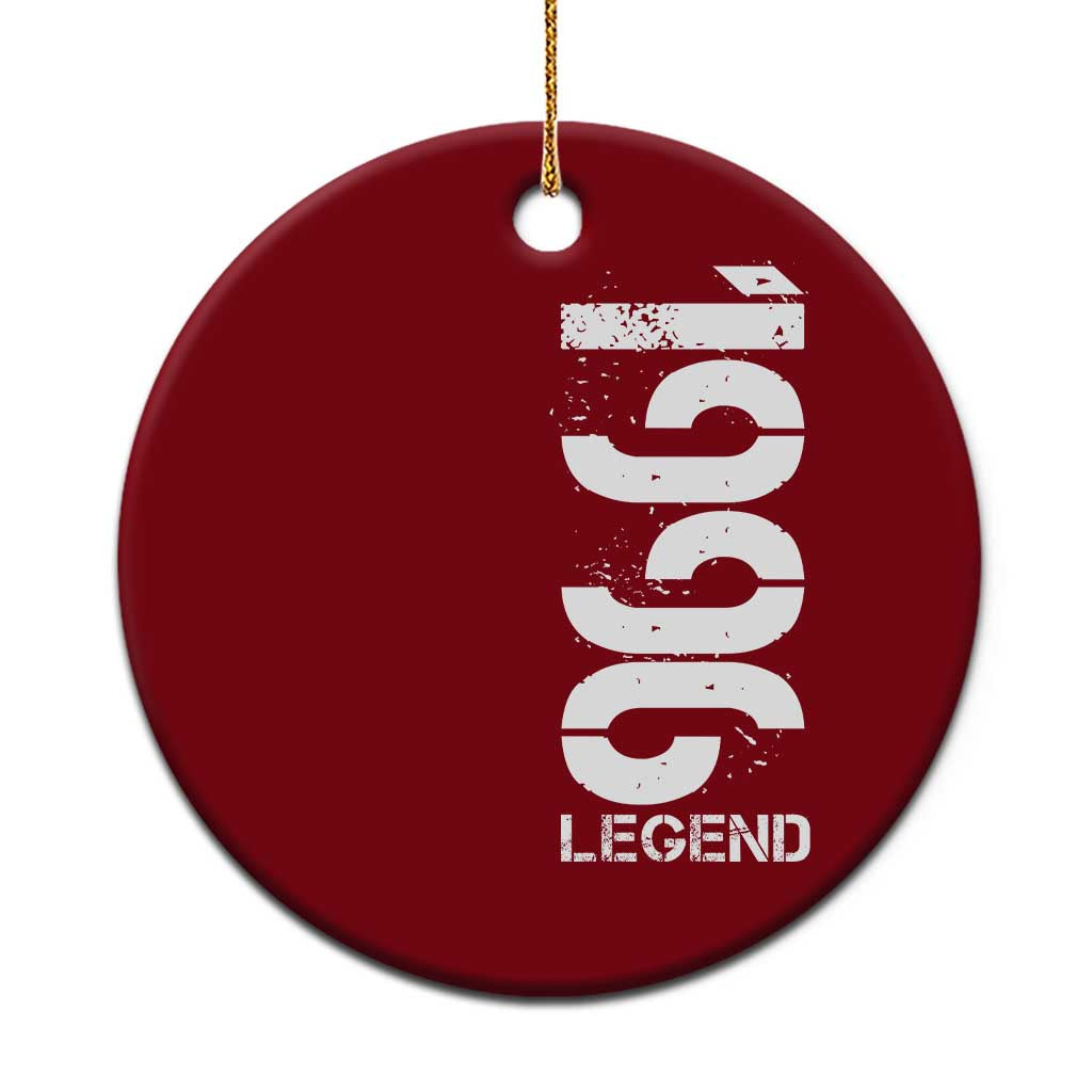Vintage 1996 Legend Ceramic Ornament 30th Birthday Gifts Special Milestone