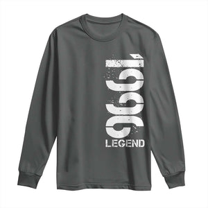 Vintage 1996 Legend Long Sleeve Shirt 30th Birthday Gifts Special Milestone TS11 Dark Heather Print Your Wear