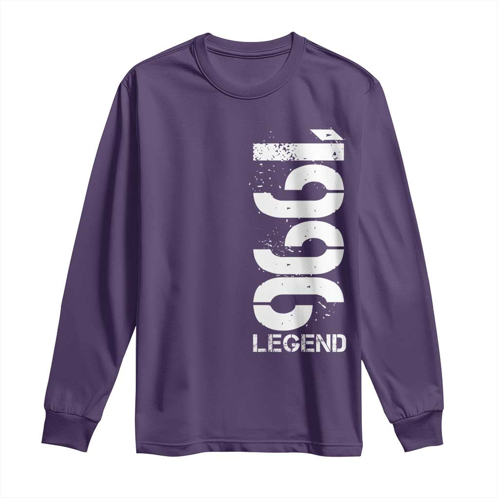 Vintage 1996 Legend Long Sleeve Shirt 30th Birthday Gifts Special Milestone TS11 Purple Print Your Wear