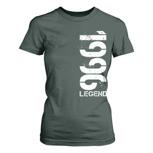 Vintage 1996 Legend T Shirt For Women 30th Birthday Gifts Special Milestone TS11 Dark Forest Green Print Your Wear