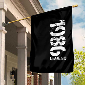 Vintage 1986 Legend Garden Flag 40th Birthday Gifts Special Milestone
