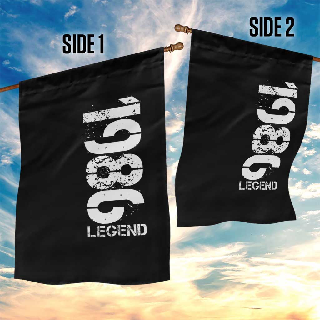 Vintage 1986 Legend Garden Flag 40th Birthday Gifts Special Milestone