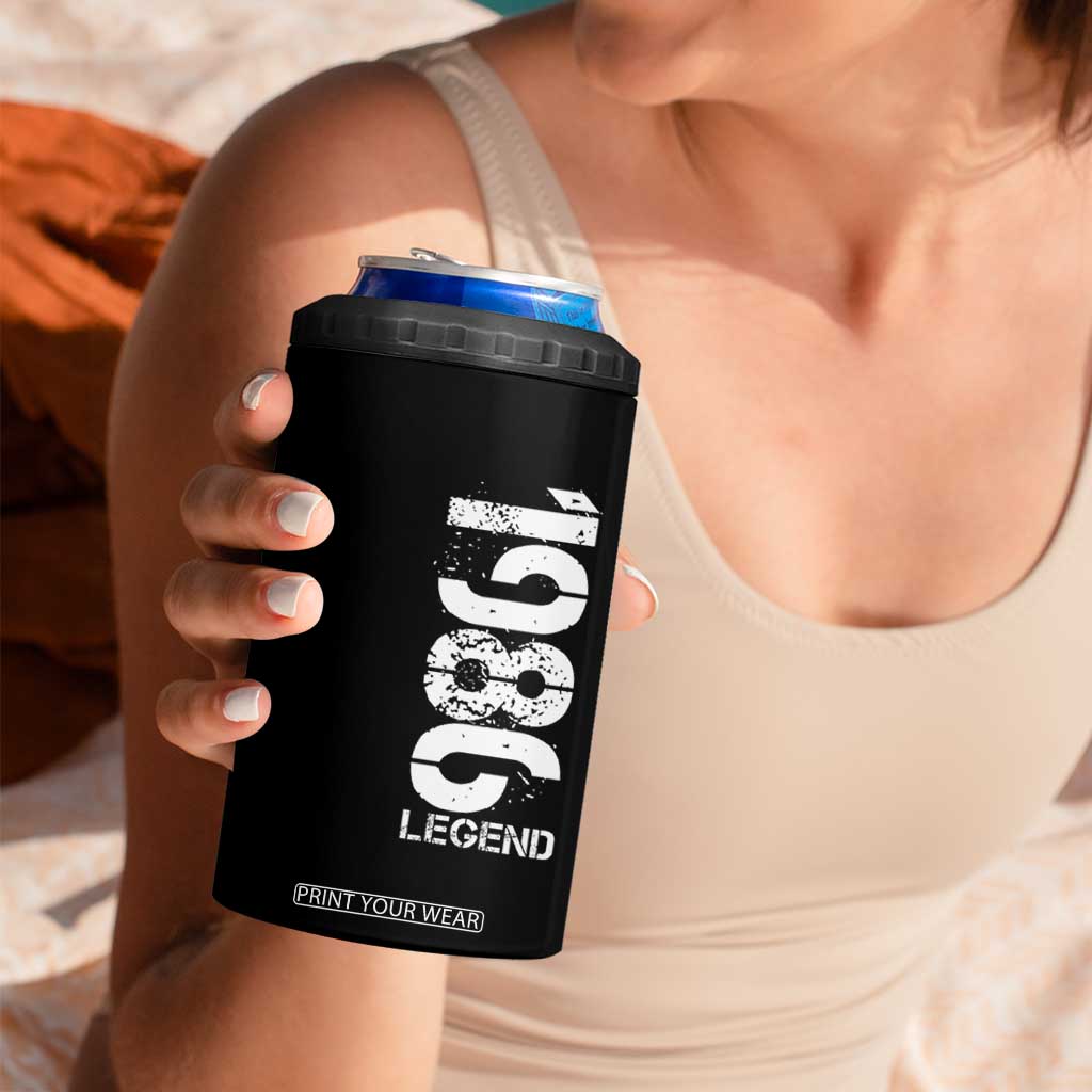 Vintage 1986 Legend 4 in 1 Can Cooler Tumbler 40th Birthday Gifts Special Milestone