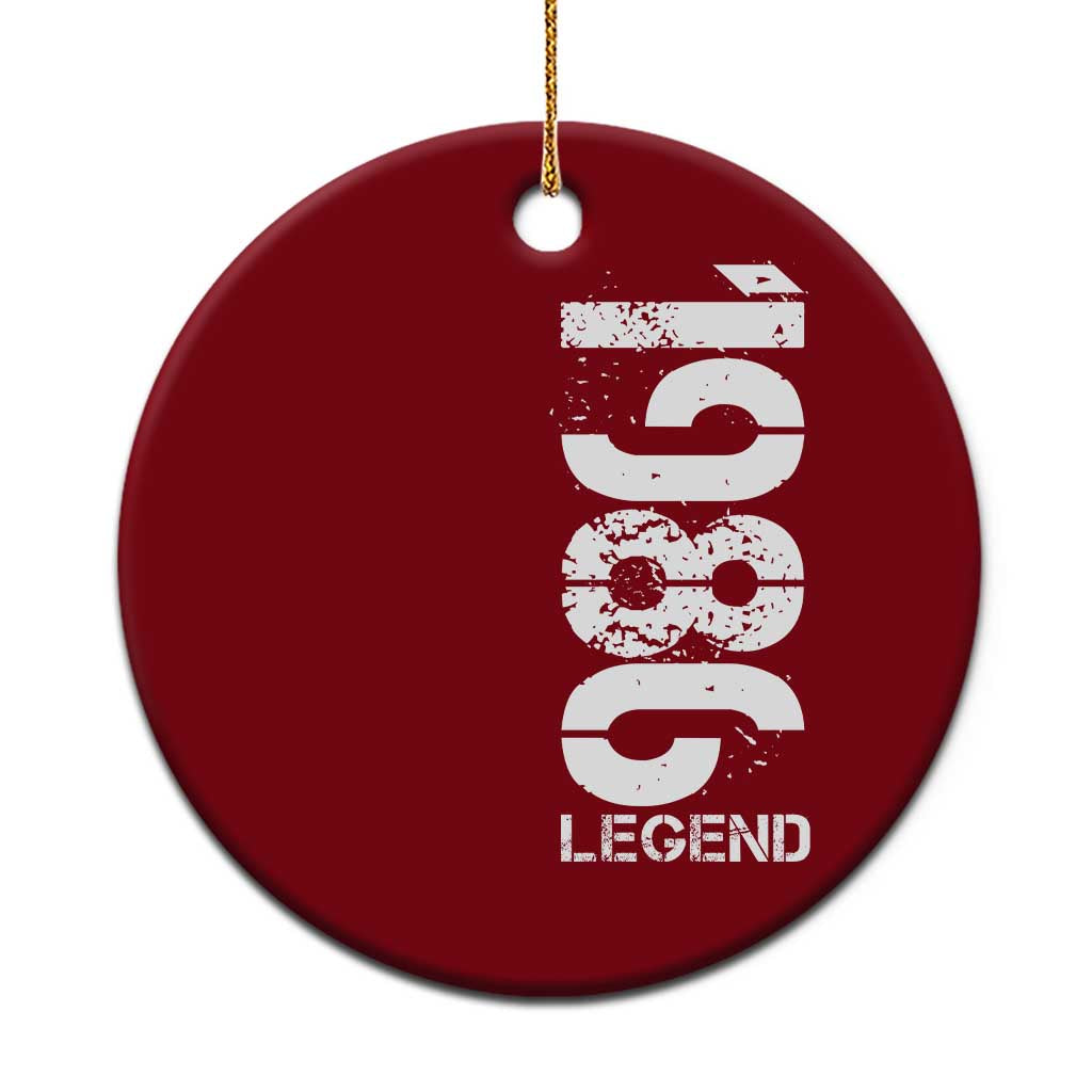 Vintage 1986 Legend Ceramic Ornament 40th Birthday Gifts Special Milestone