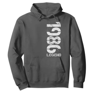 Vintage 1986 Legend Hoodie 40th Birthday Gifts Special Milestone TS11 Dark Heather Print Your Wear