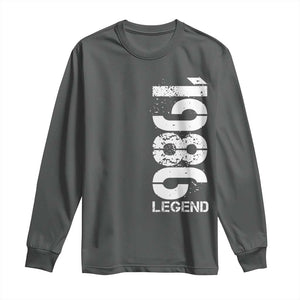 Vintage 1986 Legend Long Sleeve Shirt 40th Birthday Gifts Special Milestone TS11 Dark Heather Print Your Wear