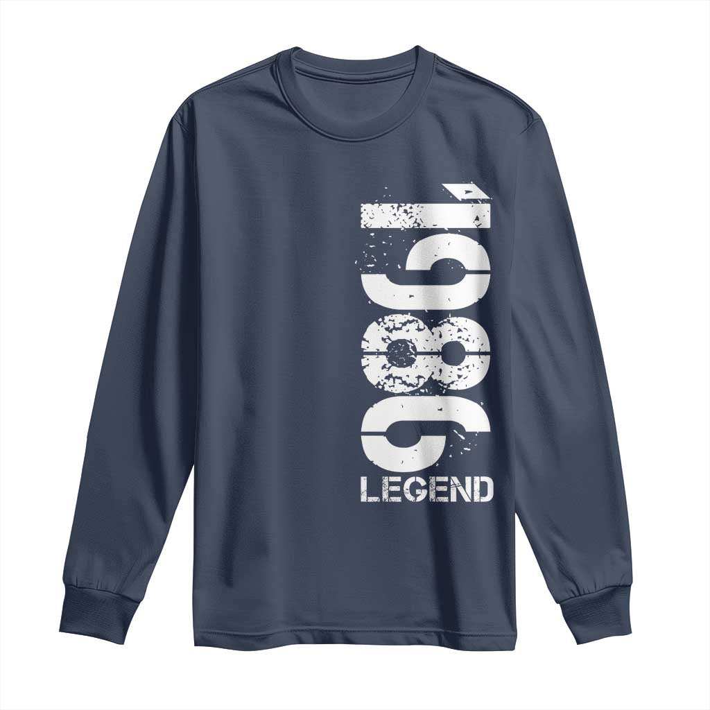 Vintage 1986 Legend Long Sleeve Shirt 40th Birthday Gifts Special Milestone TS11 Navy Print Your Wear