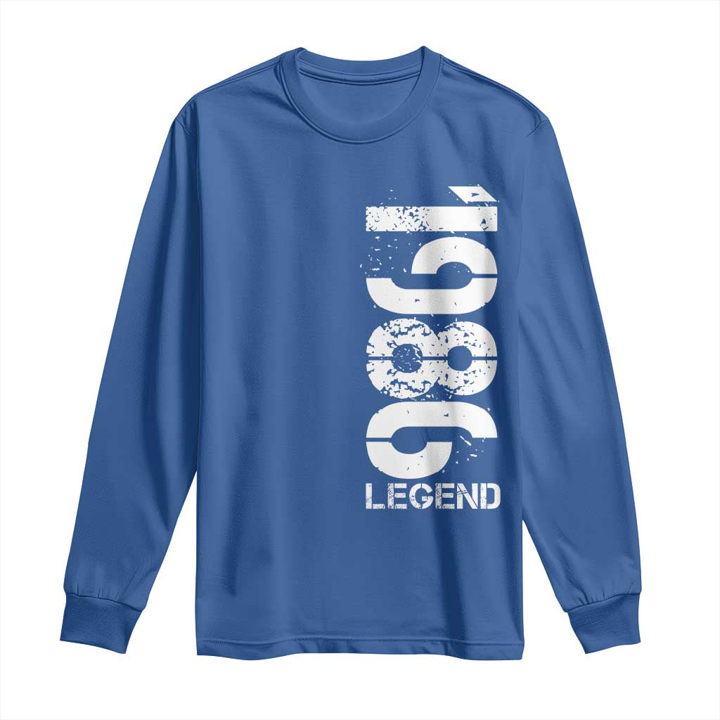 Vintage 1986 Legend Long Sleeve Shirt 40th Birthday Gifts Special Milestone TS11 Royal Blue Print Your Wear