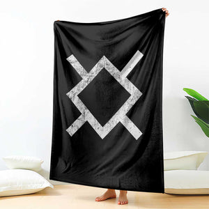 Vintage Northern Cheyenne Tribe Flag Montana Morning Star Symbol Throw Blanket TS11 Print Your Wear