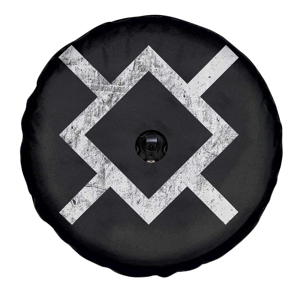 Vintage Northern Cheyenne Tribe Flag Montana Morning Star Symbol Spare Tire Cover TS11 Print Your Wear