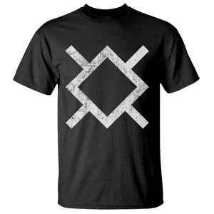 Vintage Northern Cheyenne Tribe Flag Montana Morning Star Symbol T Shirt TS11 Black Print Your Wear