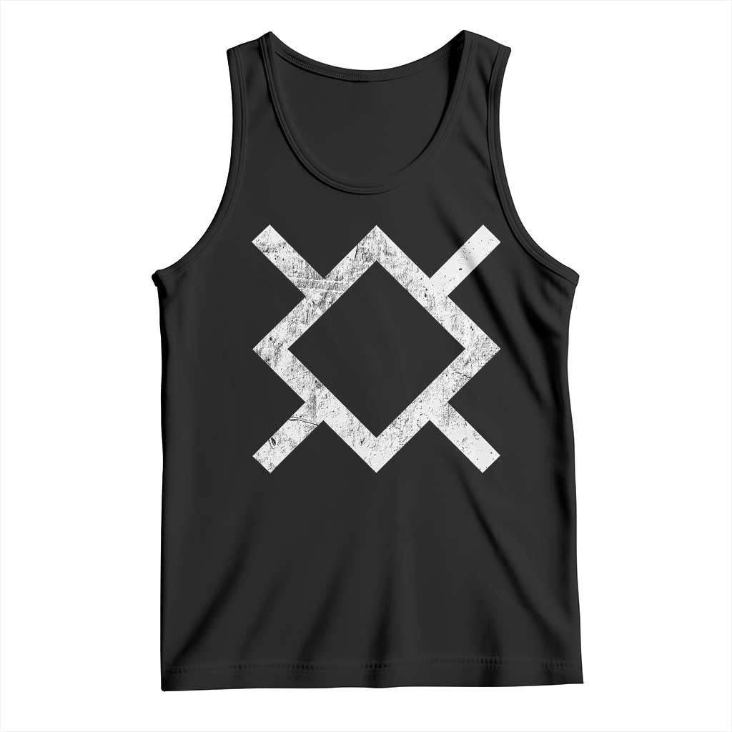 Vintage Northern Cheyenne Tribe Flag Montana Morning Star Symbol Tank Top TS11 Black Print Your Wear