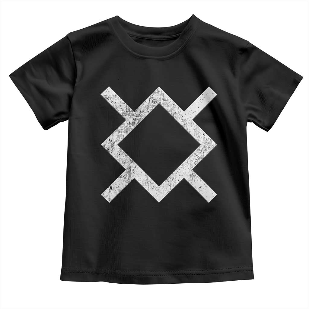 Vintage Northern Cheyenne Tribe Flag Montana Morning Star Symbol Toddler T Shirt TS11 Black Print Your Wear