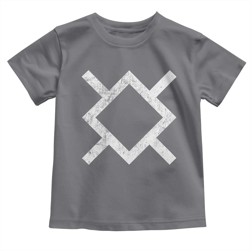 Vintage Northern Cheyenne Tribe Flag Montana Morning Star Symbol Toddler T Shirt TS11 Charcoal Print Your Wear