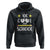 Funny Back To School Hoodie Too Cool For School Sunglasses TS11 Black Print Your Wear